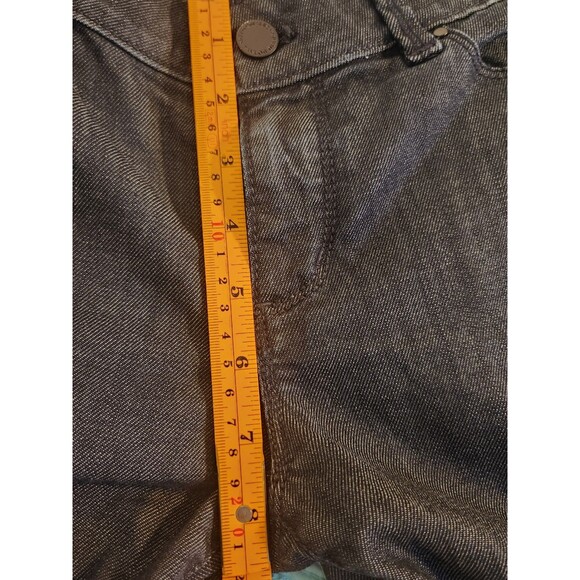 Ann Taylor Women's Size 8 Dark Blue Mid-Rise Stretch Boot Cut Denim Jeans - Picture 6 of 8